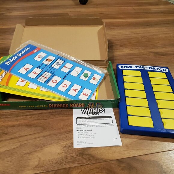 Lakeshore Sight Word Bingo & Phonics Board - Picture 6 of 6